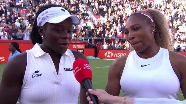 Big smiles and high energy: Serena and Mboko soak in an electric Queen's win