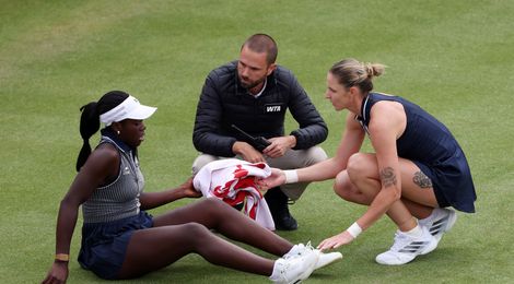 Karolina Pliskova and Victoria Mboko, Queen's 2026