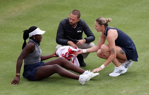 Karolina Pliskova and Victoria Mboko, Queen's 2026