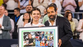 Simona Halep goodbye exhibition