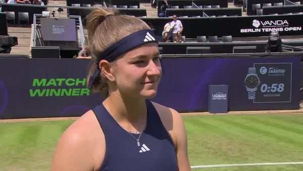Karolina Muchova on what she expects playing with Serena Williams in Berlin