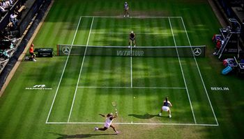 Giuliana Olmos, Erin Routliffe, Karolina Muchova, Serena Williams - Berlin 2026
