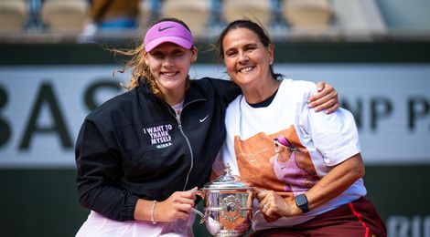 mirra andreeva conchita martinez roland garros 2026