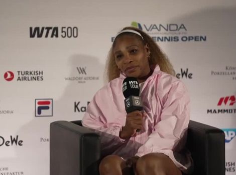 BERLIN - POST MATCH PRESS CONFERENCE - KAROLINA MUCHOVA AND SERENA WILLIAMS - PART 1_Digital Download_m50497