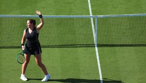 Jelena Ostapenko. 2026 Eastbourne R1 (Getty)