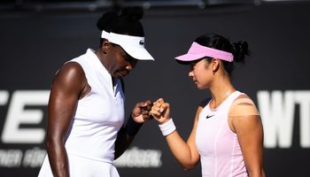 Venus Williams and Alexandra Eala, Bad Homburg 2026
