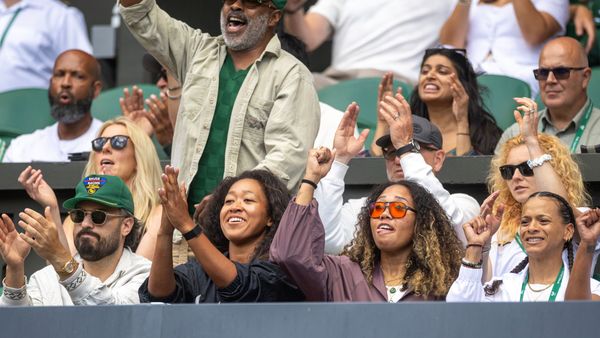naomi osaka taylor townsend box wimbledon 2026