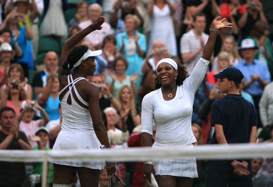 For the second year in a row, Venus and Serena won the Wimbledon doubles title without dropping a set.