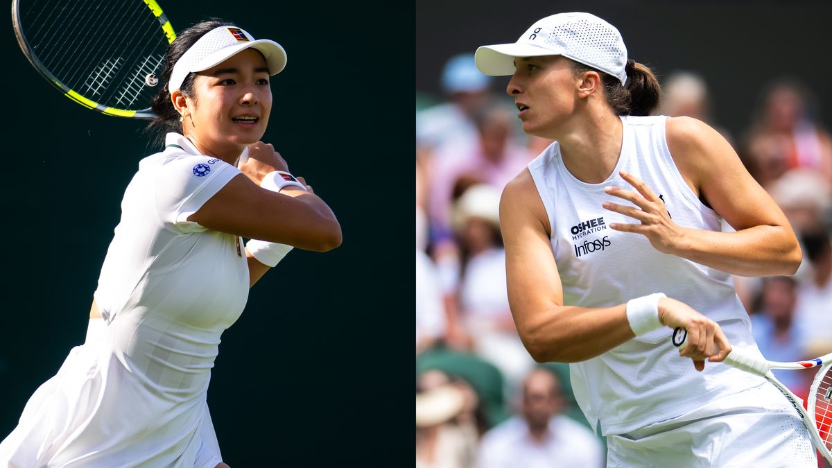 Iga Świątek i Alexandra Eala przed meczem 3. rundy Wimbledonu 2026