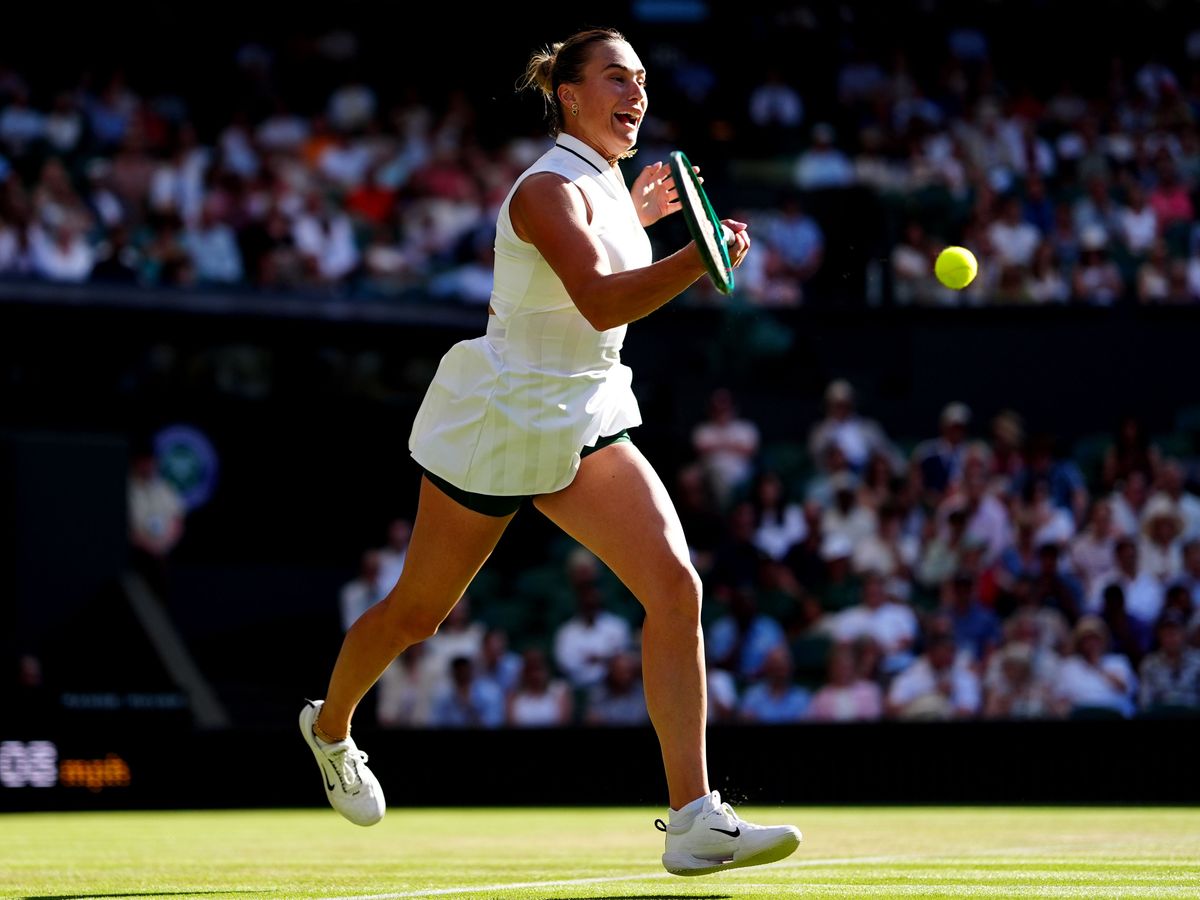Aryna Sabalenka podczas Wimbledonu 2026