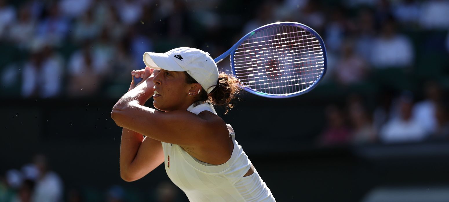 Madison Keys, 2026 Wimbledon R3 (Getty)