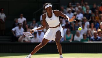 Coco Gauff, 2026 Wimbledon QF (GEtty)