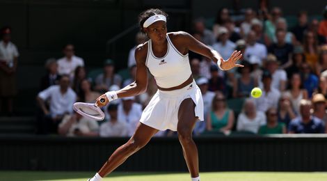 Coco Gauff, 2026 Wimbledon QF (GEtty)
