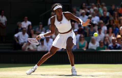 Coco Gauff, 2026 Wimbledon QF (GEtty)
