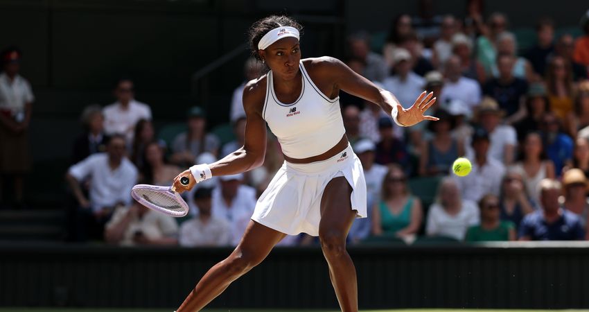 Coco Gauff, 2026 Wimbledon QF (GEtty)