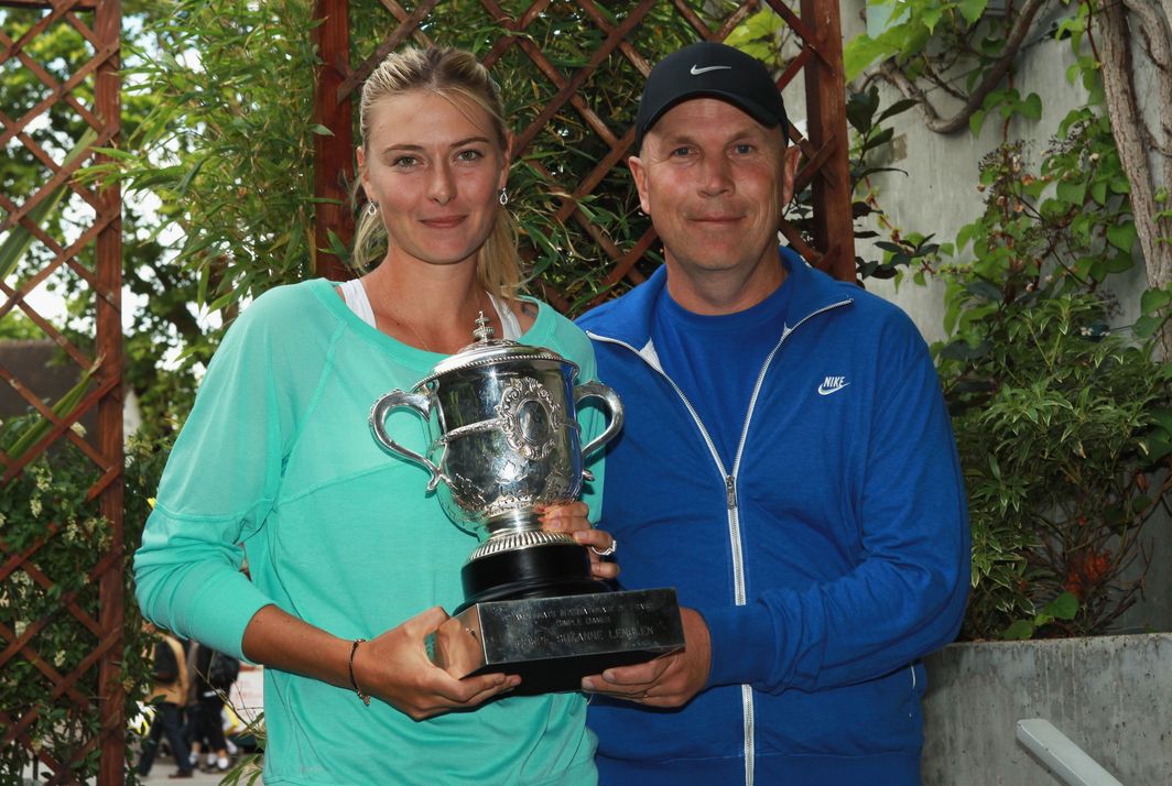 Hogstedt, Sharapova 2012 french Open