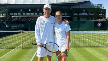 Hogstedt and Diane Parry 2026 Wimbledon