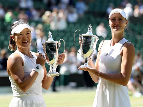 Guo Hanyu and Kristina Mladenovic, Wimbledon 2026