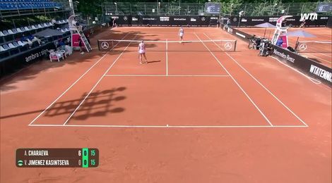Armenia's Charaeva scores first WTA win vs. Jimenez Kasintseva in Iasi