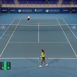 Li maintains perfect record against Timofeeva with straight-sets Athens win