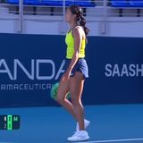 Korneeva upsets Li in Athens to make second WTA quarterfinal