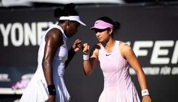 Venus Williams and Alexandra Eala, Bad Homburg 2026