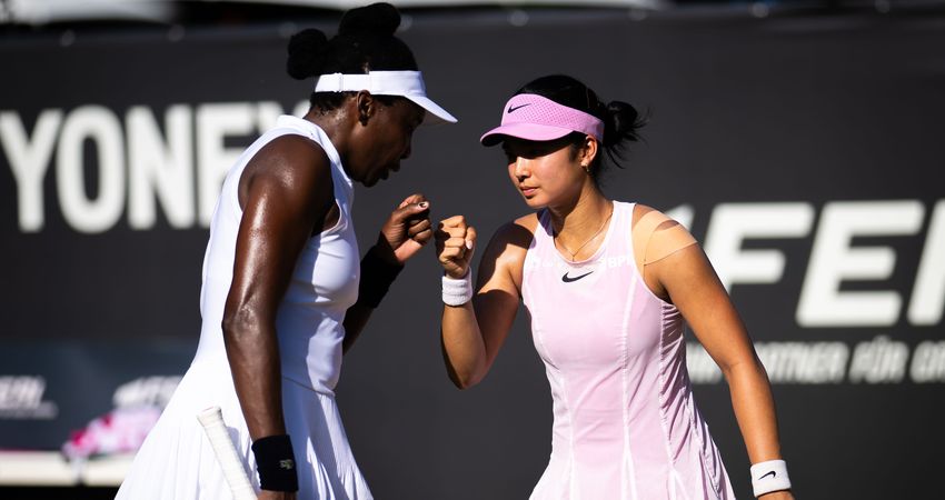 Venus Williams and Alexandra Eala, Bad Homburg 2026