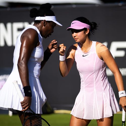 Venus Williams and Alexandra Eala, Bad Homburg 2026