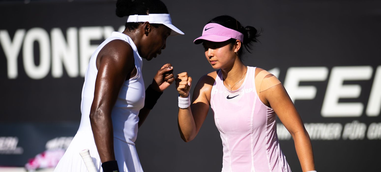 Venus Williams and Alexandra Eala, Bad Homburg 2026