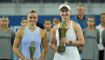Maria Sakkari and Barbora Krejcikova, Athens 2026