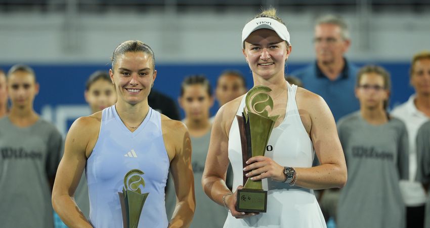 Maria Sakkari and Barbora Krejcikova, Athens 2026