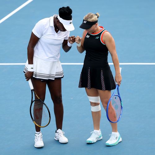 Venus Williams and Diana Shnaider, Washington 2026