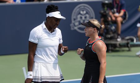 Venus Williams and Diana Shnaider, Washington 2026
