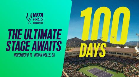 WTA Finals 100 days to go