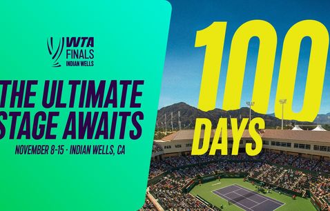 WTA Finals 100 days to go
