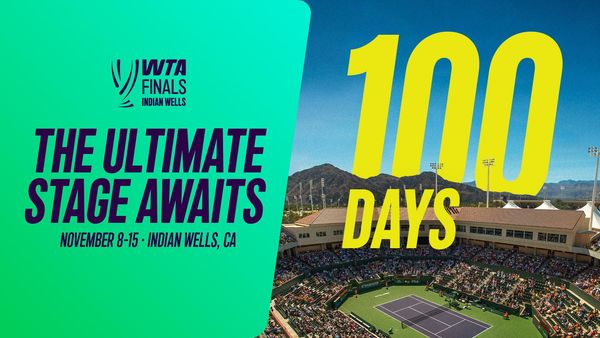 WTA Finals 100 days to go