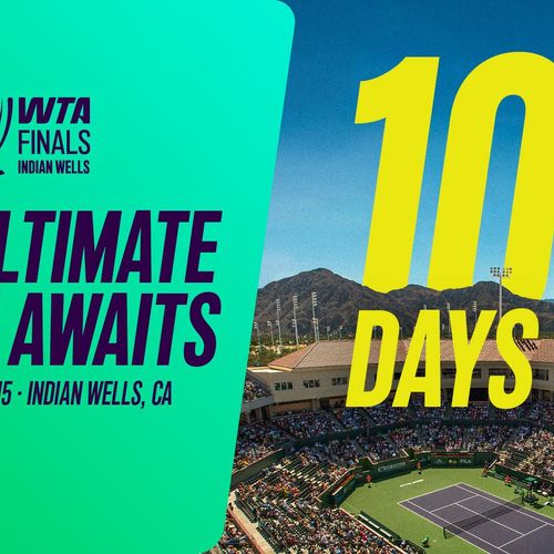 WTA Finals 100 days to go