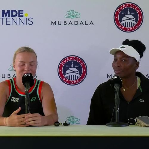 WASHINGTON - PRESS CONFERENCE - DIANA SHNAIDER AND VENUS WILLIAMS_Digital Download_m51068