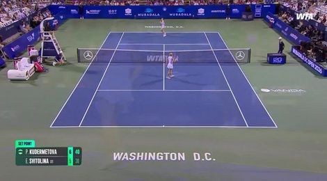 Hot shot_ Elina Svitolina's 'sensational' set point save in Washington