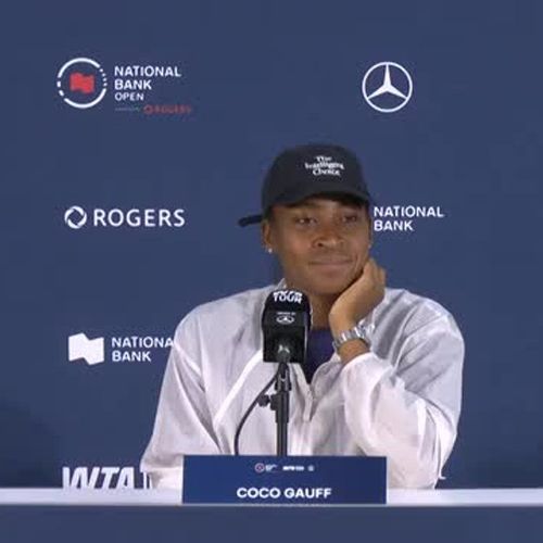 TORONTO - PRESS CONFERENCE - COCO GAUFF_Digital Download_m51185