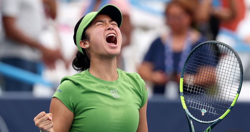 Alexandra Eala, Washington 2026 (Getty)