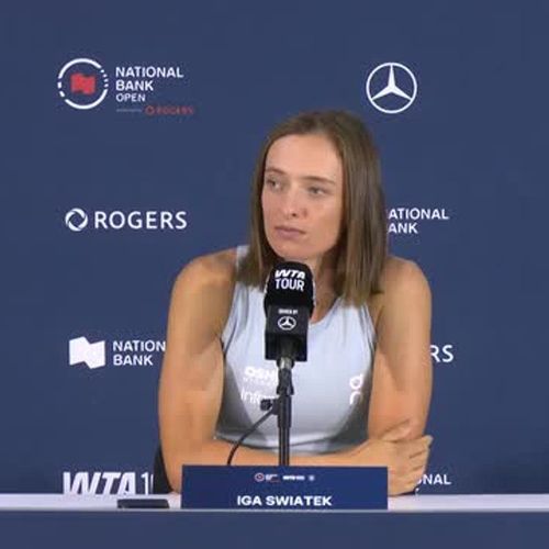 TORONTO - PRESS CONFERENCE - IGA SWIATEK_Digital Download_m51184