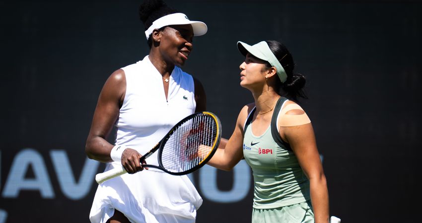 Venus Williams, Alexandra Eala Bad Homburg