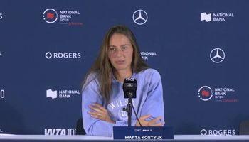 Kostyuk embracing 'new territory' after career-best season