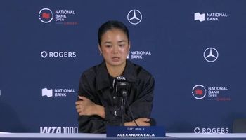 TORONTO - PRE-TOURNAMENT PRESS CONFERENCE - ALEXANDRA EALA_Digital Download_m51259