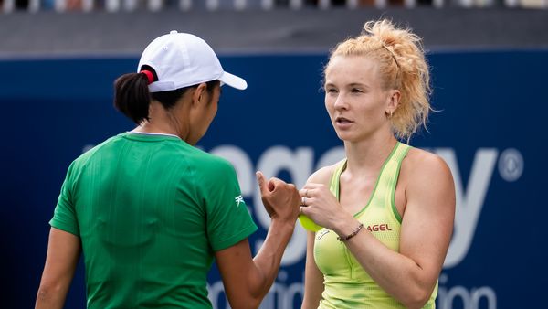 Zhang Shuai and Katerina Siniakova, Toronto 2026