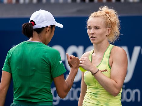 Zhang Shuai and Katerina Siniakova, Toronto 2026