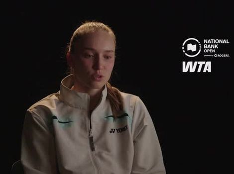TORONTO - POST-MATCH INTERVIEW - QF - ELENA RYBAKINA_Digital Download_m51449