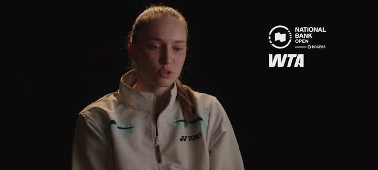TORONTO - POST-MATCH INTERVIEW - QF - ELENA RYBAKINA_Digital Download_m51449