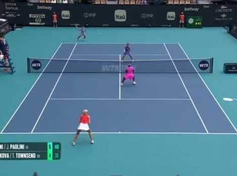 The best of Katerina Siniakova and Taylor Townsend in 2026